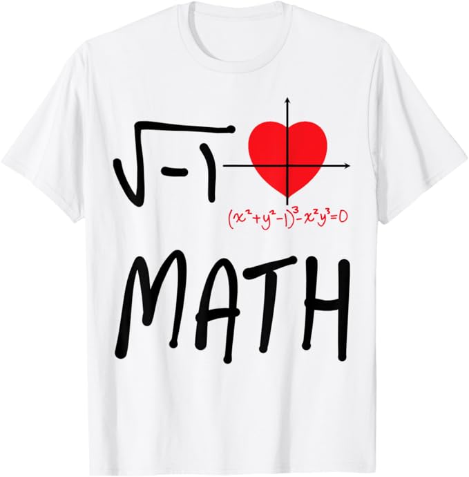 【楽天市場】I Heart Math Pun 代数学 教師 学生 Tシャツ:トップファイヤー楽天市場店