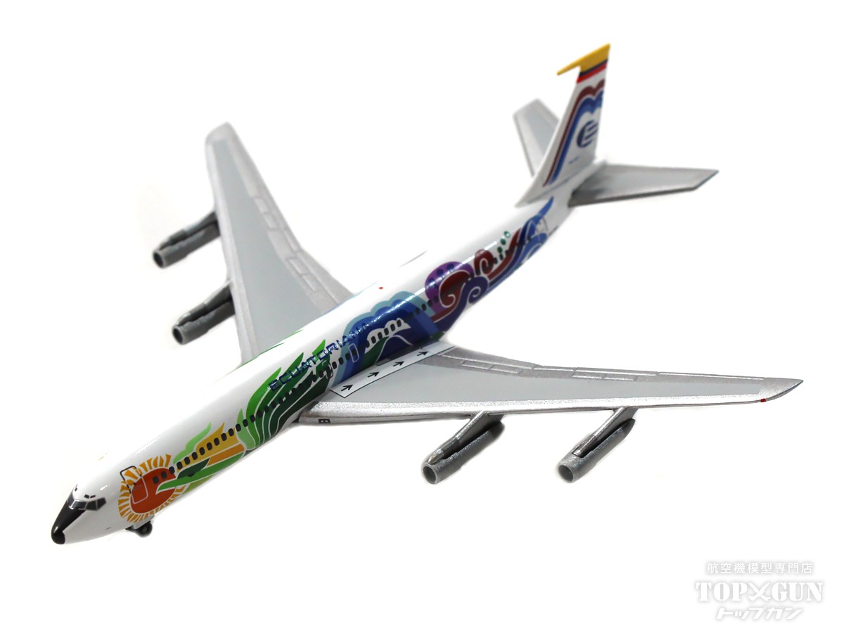 B707-300 エクアトリアナ航空/ECUATORIANA Pajaro del Sol HC-BFC 1/500 2024年5月23日発売 herpa/ヘルパウィングス飛行機 / 飛行機模型 / 模型 / 完成品 / 完成品模型 [537100]｜航空機模型ＴｏｐＧｕｎトップガン