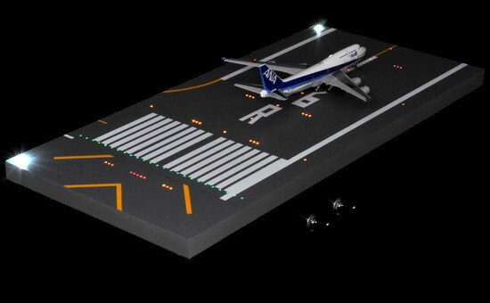 楽天市場 Roteiro2s 滑走路 成田空港再現 ジオラマ光ファイバー組込式ライトアップセット 1 400スケール用 受注生産 デルタグルーヴ Delta Groove 飛行機 模型 完成品 R2 16rl 航空機模型ｔｏｐｇｕｎトップガン