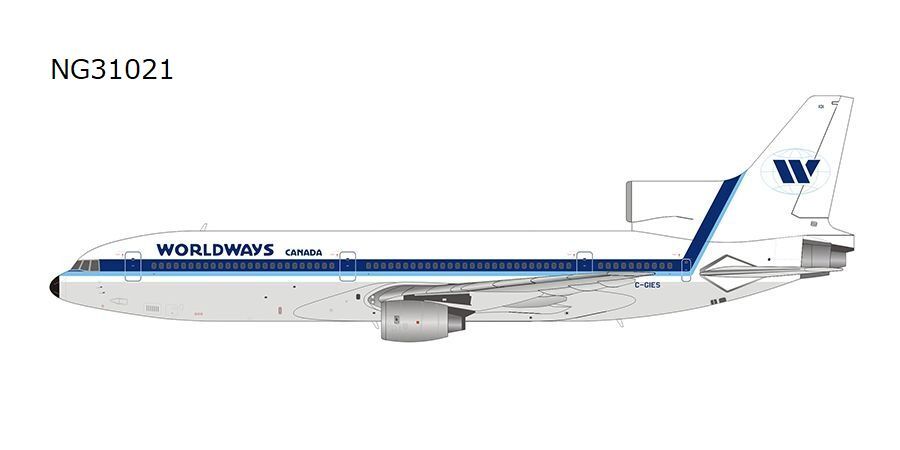 L 1011 100 ワールドウェイズ カナダ航空 80 90年代 C Gies 1 400 21年6月18日発売 Ng Models 飛行機 模型 完成品 Ng Sobolewscy Pl