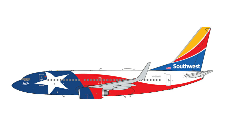 737 700 サウスウエスト航空 N931wn Lone Star One 1 400 21年9月29日発売 Geminijets ジェミニジェッツ 飛行機 模型 完成品 Gjswa19 Ice Org Br