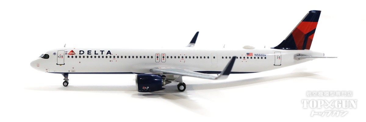 1/144旅客機プラモデル完成品 デルタ航空757-200 N822DX-