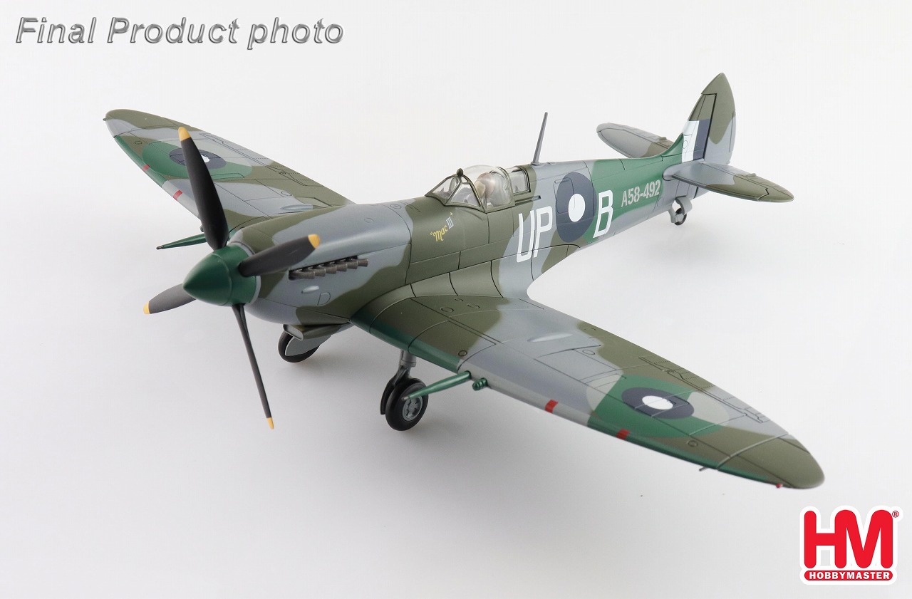 スピットファイア Mk.VIII「オーストラリア空軍 Mac III」1/48 2024年7月12日発売 Hobby Master 飛行機 / 飛行機模型 / 模型 / 完成品 / 完成品模型 [HA8327]｜航空機模型ＴｏｐＧｕｎトップガン