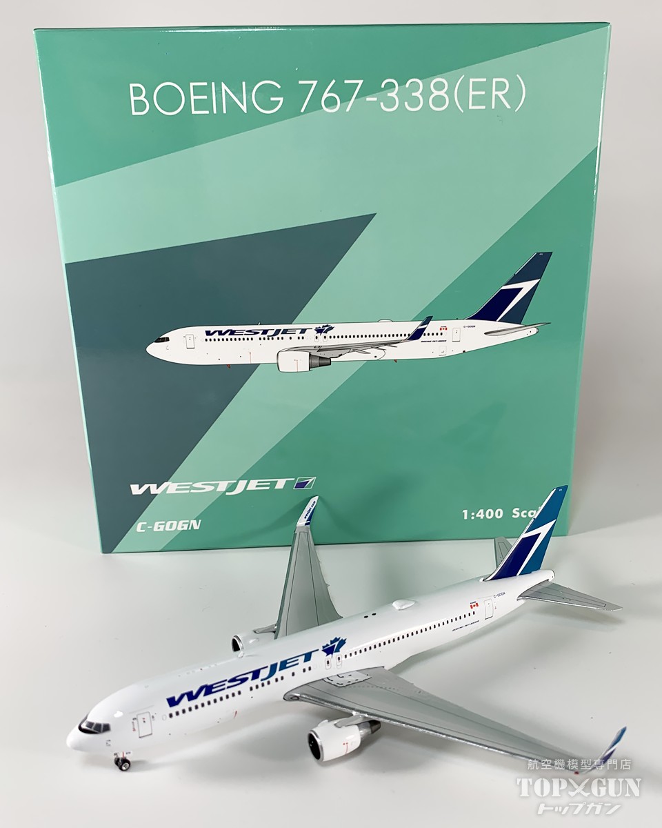 B767-300ER ウエストジェット C-GOGN 1/400 <br>2025年5月7日発売 <br>Phoenix <br>飛行機 / 飛行機模型 / 模型 / 完成品 / 完成品模型 <br>[04637]