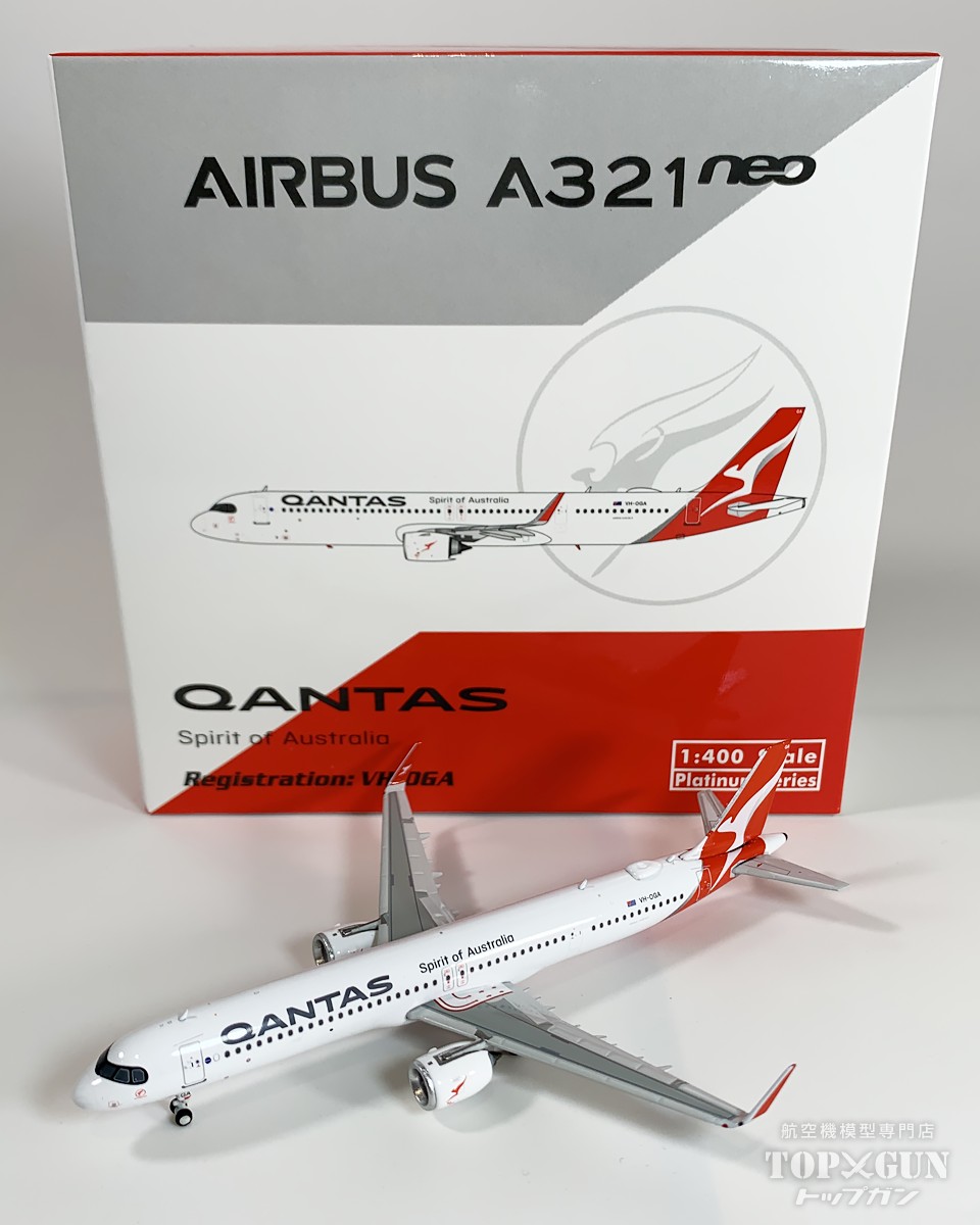 A321neo カンタス航空 VH-OGA 1/400 <br>2025年5月7日発売 <br>Phoenix <br>飛行機 / 飛行機模型 / 模型 / 完成品 / 完成品模型 <br>[11976]