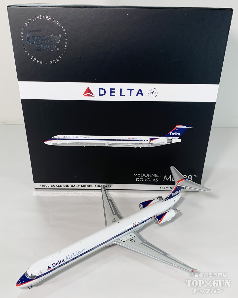 MD-88 デルタ航空  「Interim Livery 」 N925DL 1/200 (GJ20241221) <br>2025年3月25日発売 <br>Gemini200 <br>飛行機 / 飛行機模型 / 模型 / 完成品 / 完成品模型 <br>[G2DAL962]