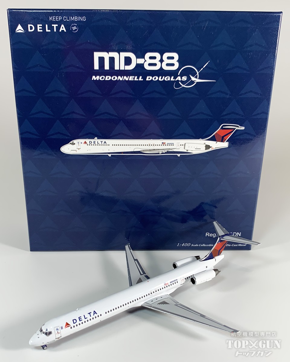 MD-88 デルタ航空 N999DN 1/400 <br>2025年4月16日発売 <br>NG Models <br>飛行機 / 飛行機模型 / 模型 / 完成品 / 完成品模型 <br>[NG83012]