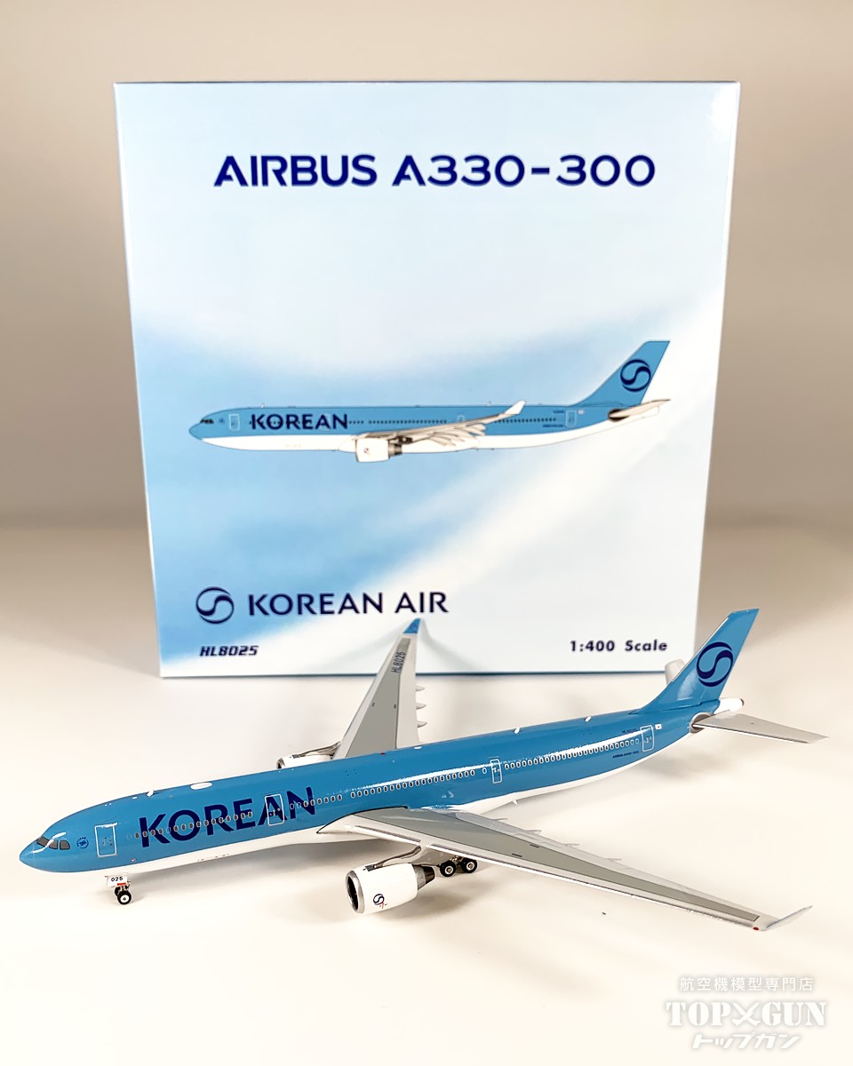 A330-300 大韓航空 HL8025 1/400 2025年9月13日発売 Phoenix 飛行機 / 飛行機模型 / 模型 / 完成品 / 完成品模型 [04656]｜航空機模型ＴｏｐＧｕｎトップガン