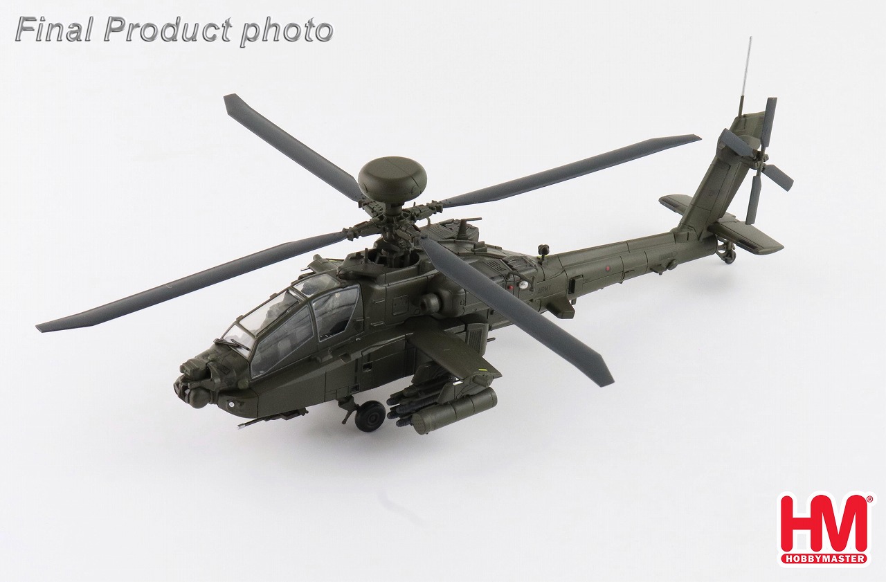 AH-64E イギリス陸軍 アパッチ・エコー ミドルワロップ飛行場 2022年 ZM714 1/72 2026年1月16日発売 Hobby Master 飛行機 / 飛行機模型 / 模型 / 完成品 / 完成品模型 [HH1220]｜航空機模型ＴｏｐＧｕｎトップガン