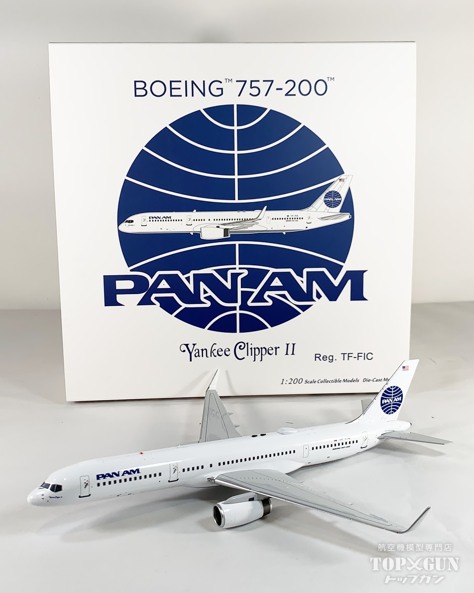 B757-200/w アイスランド航空 「 Criterion Travel's Pan Am livery 」 TF-FIC 1/200 2025年12月8日発売 NG Models 飛行機 / 飛行機模型 / 模型 / 完成品 / 完成品模型 [NG42057]｜航空機模型ＴｏｐＧｕｎトップガン