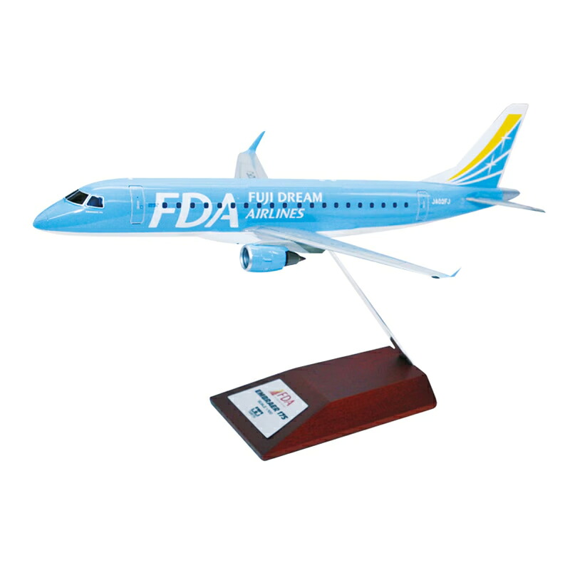 エンブラエル170 FDA フジドリームエアライン スナップモデル ( ライトブルー / 2号機 ) JA02F 1/100 [1001102]フジドリームエアラインズ｜航空機模型ＴｏｐＧｕｎトップガン