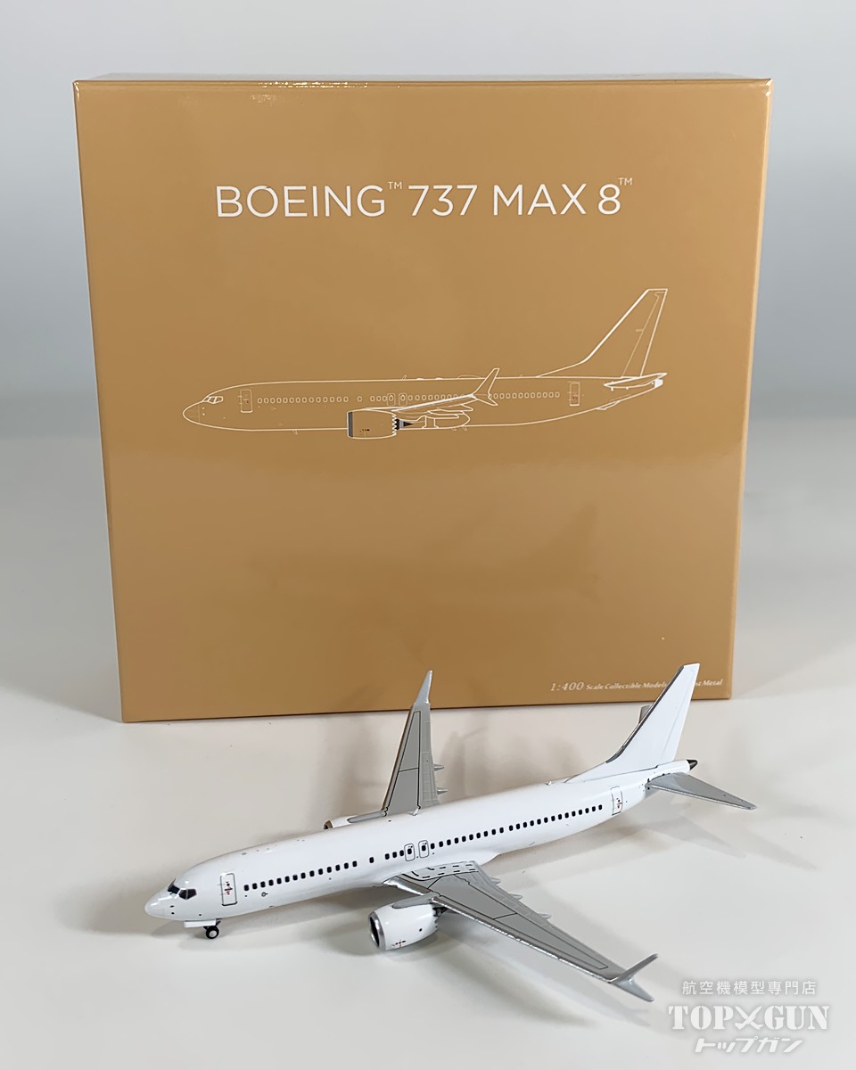 B737 MAX8 ホワイト 1/400 2026年5月23日発売 NG Models 飛行機 / 飛行機模型 / 模型 / 完成品 / 完成品模型 [NG88045]｜航空機模型ＴｏｐＧｕｎトップガン