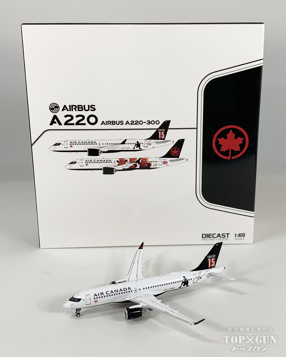 A220-300 エア・カナダ 「 Carter 15 」 C-GUPG 1/400 2026年4月28日発売 JC Wings 飛行機 / 飛行機模型 / 模型 / 完成品 / 完成品模型 [SA4068]｜航空機模型ＴｏｐＧｕｎトップガン