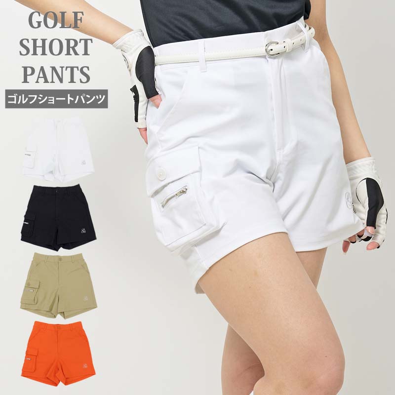楽天市場】ゴルフウェア レディース ショートパンツ ゴルフ 膝上