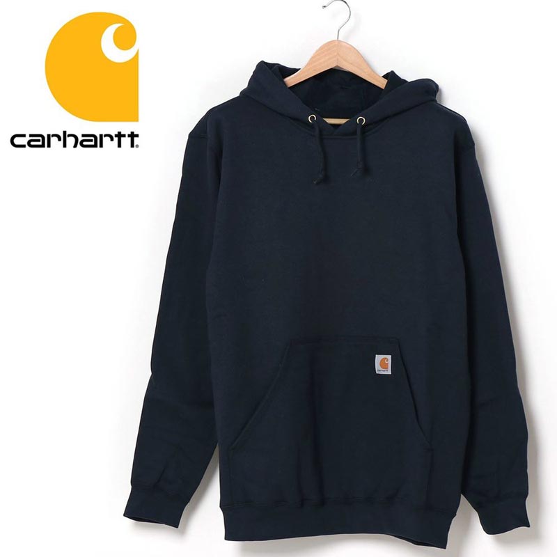 貨物輸送無料 Carhartt 鉄道車両ハート形 パーカー 流汗 HOODED PULLOVER SWEAT SHIRT ティーシャツ 衣嚢 メンズ ブランド名 とっ始め教旨