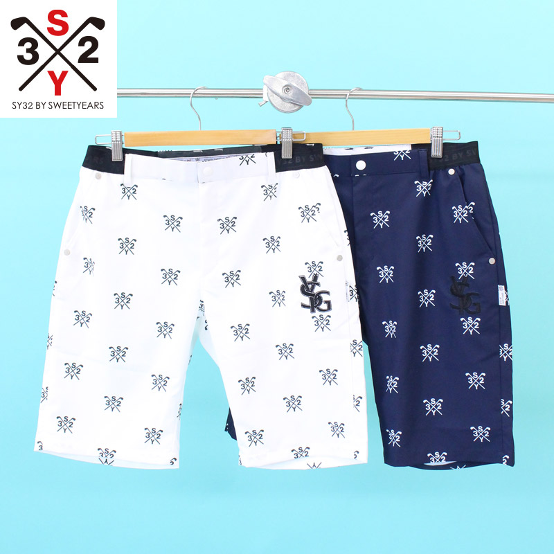 SY32 by Sweet Years Golf ショートパンツ　ゴルフ　メンズ 楽天市場】sy32 ハーフパンツ（スポーツ・アウトドア）の通販