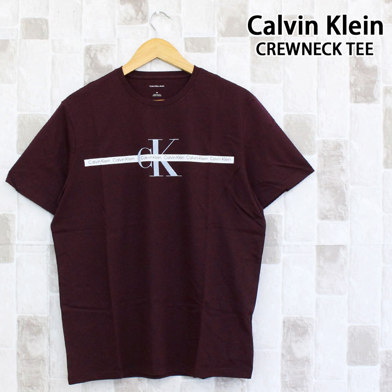 送料無料 Calvin Klein カルバンクライン CKJ テープリピートレイヤードロゴクルーネックTシャツ SS TAPE REPEAT LAYERED LOGO CREW NECK TEE 40BC818 クルーネック トップス メンズ ブランド ゆうパケ