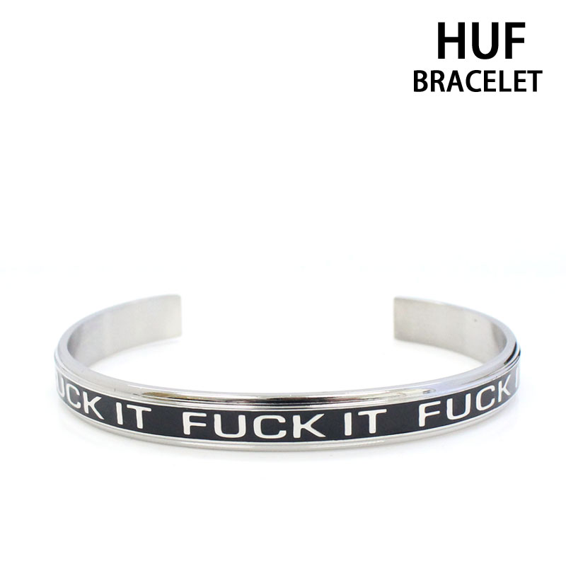 送料無料 HUF ハフ モノ ブレスレット バングル MONO BRACELET AC01116 アクセサリー スケーター ブランド メンズ 小物 プレゼント ギフト