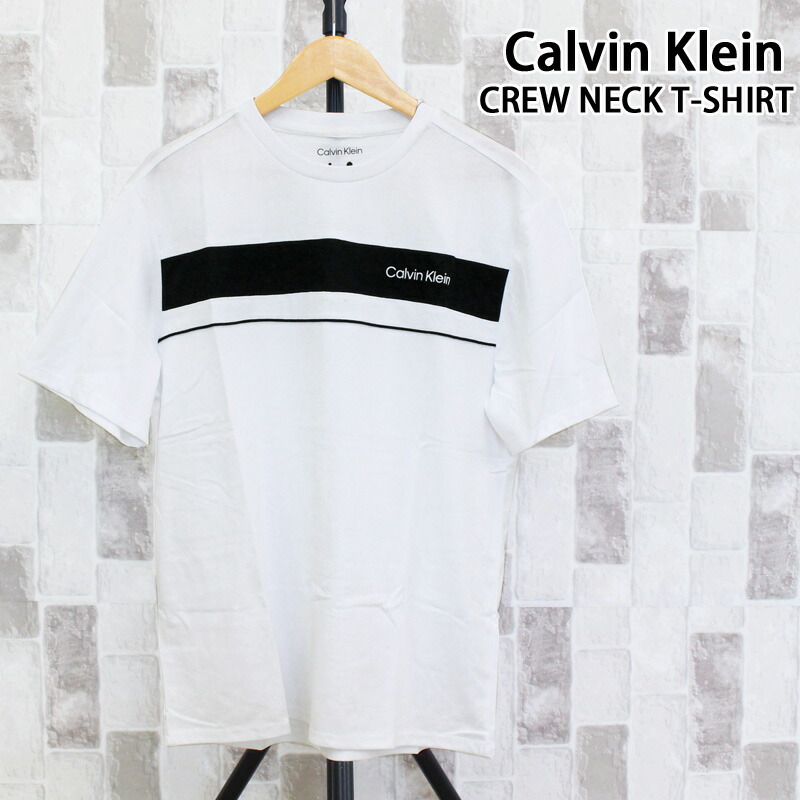 カルバンクライン Tシャツ メンズ トップス CONTRAST POCKET - Print T-shirt - white CALVIN KLEIN カルバンクライン ロゴ TシャツBUYMA