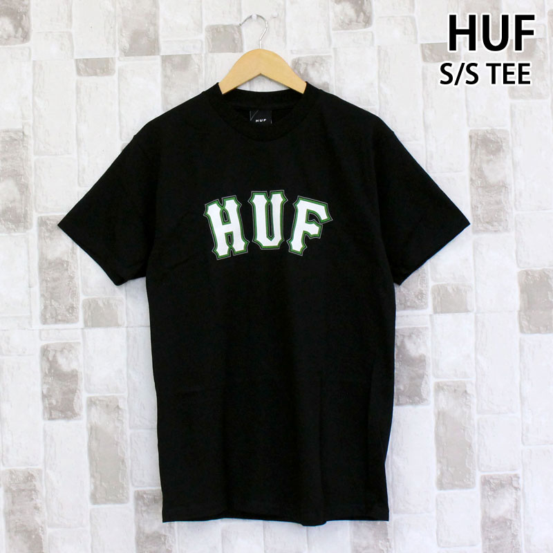 送料無料 HUF ハフ ジャイアントショートスリーブTシャツ GIANT S/S TEE クルーネック ロゴ コットン トップス 半袖 メンズ ストリート スケボー ブランド TS02401 ゆうパケ