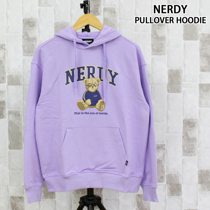 期間限定値下げ！！　NERDY スウェット トレーナー NERDY（ノルディ） BIG LOGO SWEATSHIRT(NERDY ORIGIN FIT)