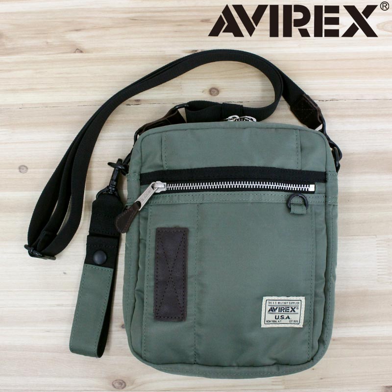 送料無料 AVIREX アヴィレックス FLIGHT NYLON 'VERTICAL SHOULDER BAG' ヴァーティカル ショルダー バッグ ナイロンバッグ 783-5976003 アビレックス メンズ ブランド トップイズム 7,425円