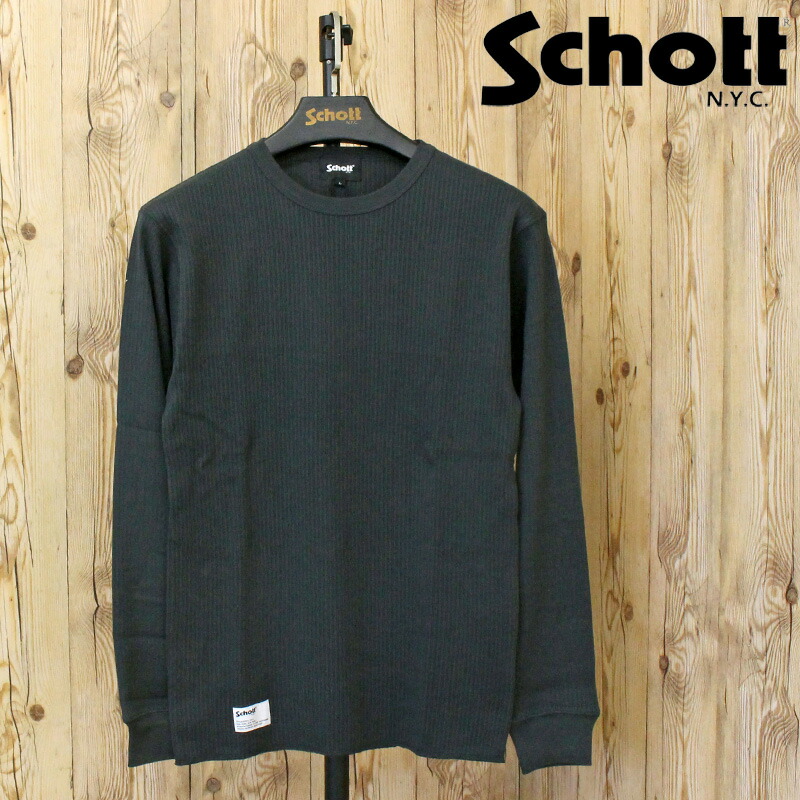 楽天市場】送料無料 Schott ショット ARMY RIB LS T-SHIRT 782-5230012