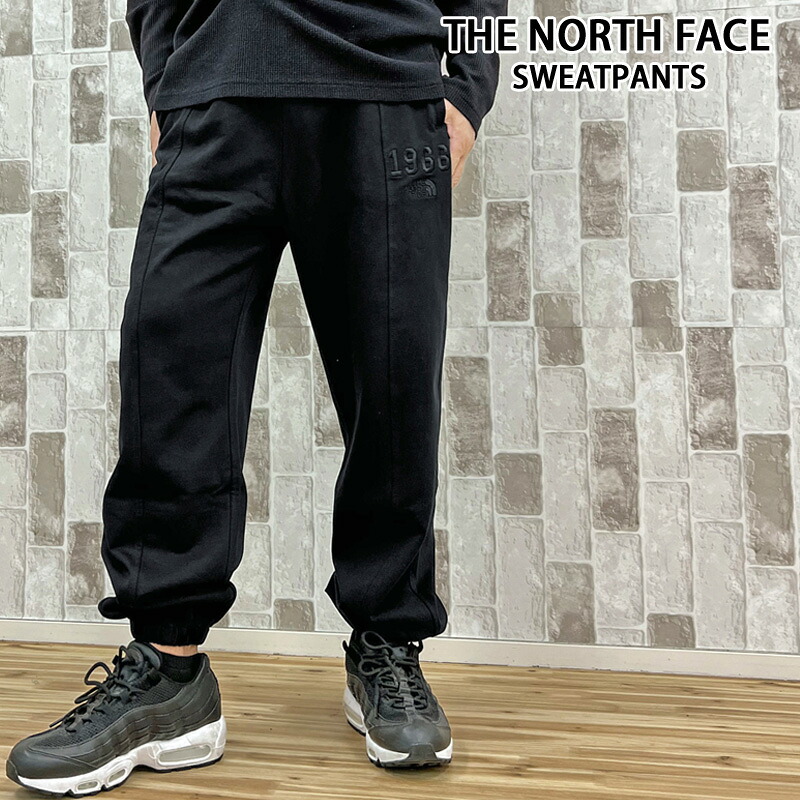 貨物輸送無料 THE NORTH FACE ザ 北の方人間の顔 電話番号ロゴタイプ刺しゅう スウェットパンツ GO-TO 1966 SWEATPANTS White Label Korea Line NP6KQ52J 韓国制限事項生産ライン メンズ ブランド名 いの一番主義