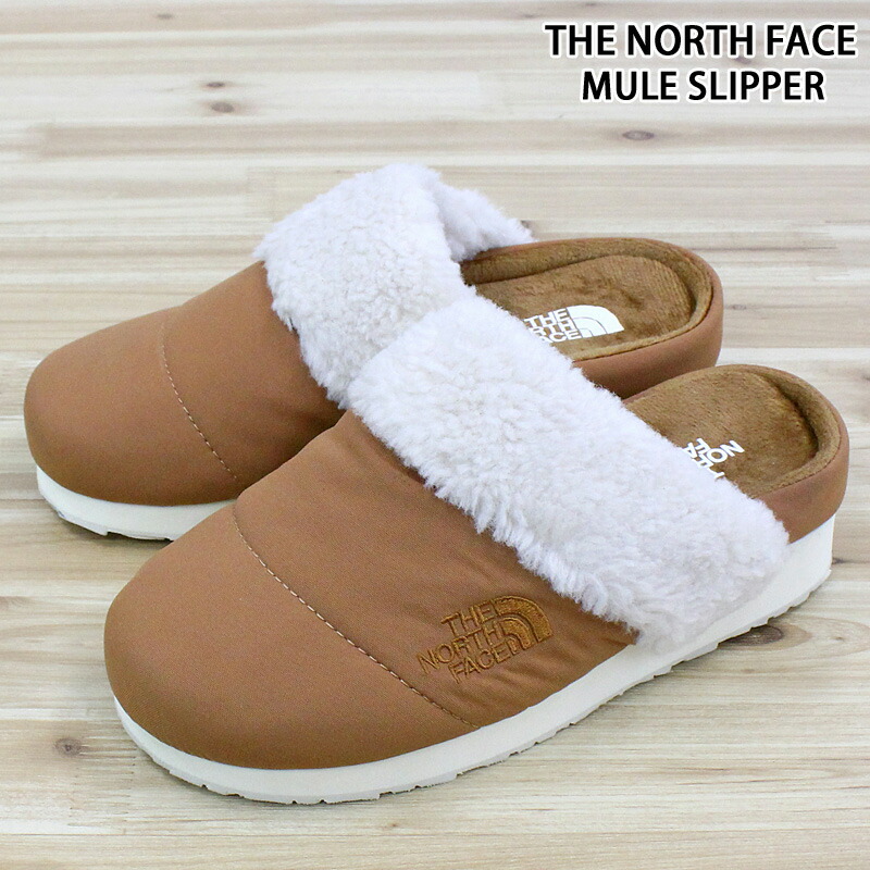 貨物輸送無料 THE NORTH FACE ザ 北の方人間の顔 ミュール スリッパー フリース スリッポン MULE SLIPPER FLEECE The North Face Korea Line NS93N54A 防寒 家庭用スリッパ ボアサンダル 靴 シューズ 一般受けブランド名