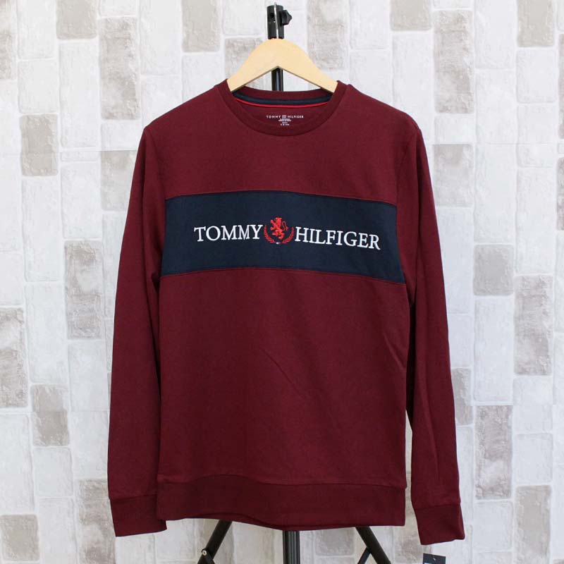 送料無料 TOMMY HILFIGER トミー ヒルフィガー クレストクルーネック スウェットシャツ Crest Crewneck メンズ ブランド トップイズム 7,848円