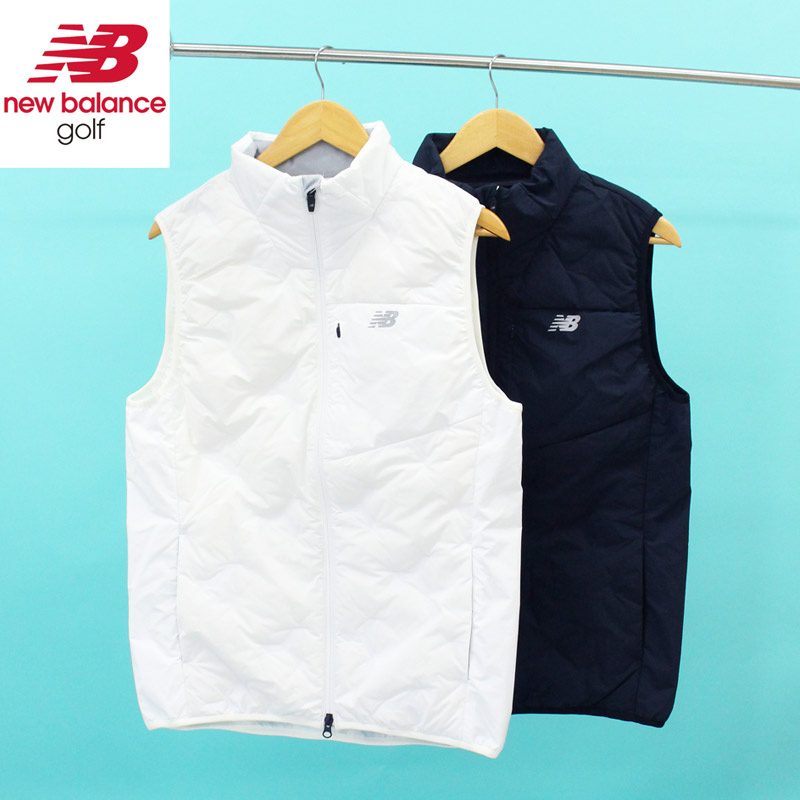 送料無料 New Balance GOLF ニューバランスゴルフ ゴルフウェア メンズ ダウンベスト ブルゾン アウター 中綿 ブランド おしゃれ 秋冬