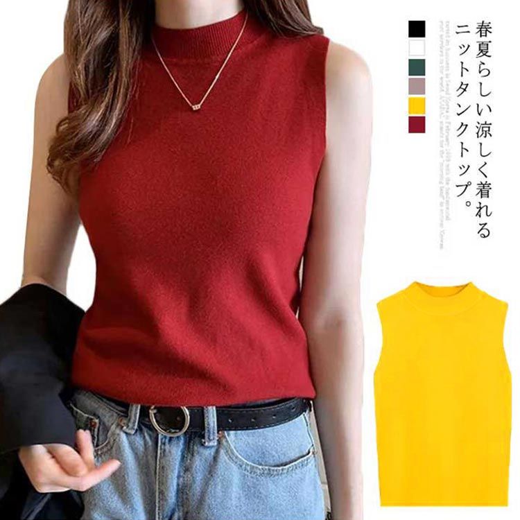 楽天市場】ブラウス ノースリーブ レディース タンクトップ 袖
