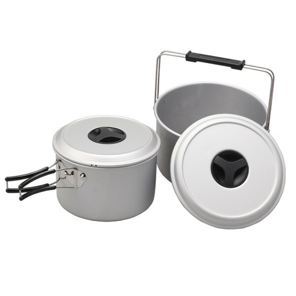 楽天市場】EVERNEW アルミコッヘル LL アウトドア キャンプ ECA165