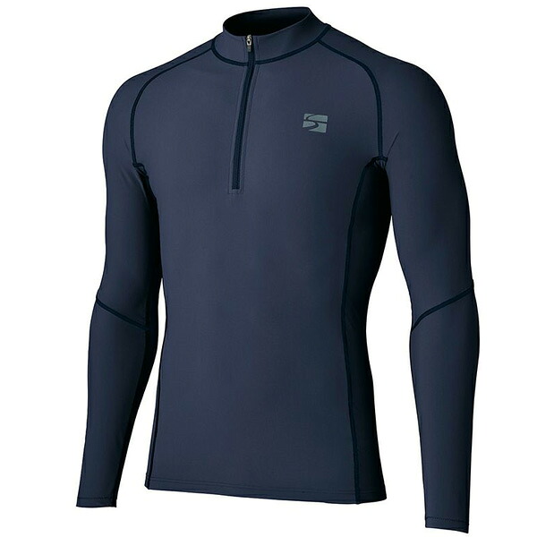 ファイントラック メンズ ラピッドラッシュジップネック ディープブルー Lサイズ FWM0442-DPBL｜TOPPIN 11,170円