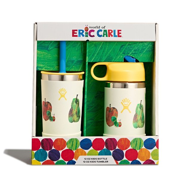 ハイドロフラスク HydroFlask エリック・カールコレクション 12oz 354ml タンブラー&ボトルセット フルーツ 8902370195252
