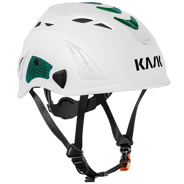 カスク KASK スーパープラズマ AQ ハイヴィズ ホワイト×グリーン WHE00105