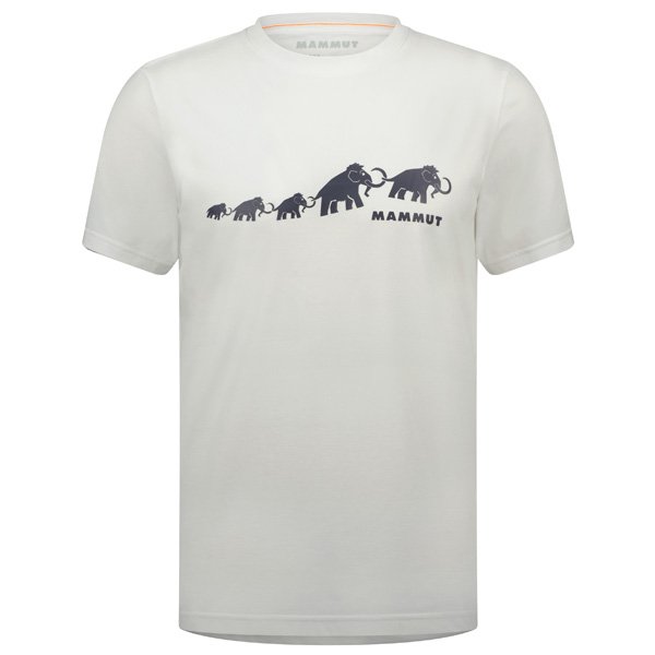 マムート mammut QD ロゴ プリント Tシャツ アジアンフィット メンズ ホワイトPRT3 Mサイズ 1017-02012-00473｜TOPPIN