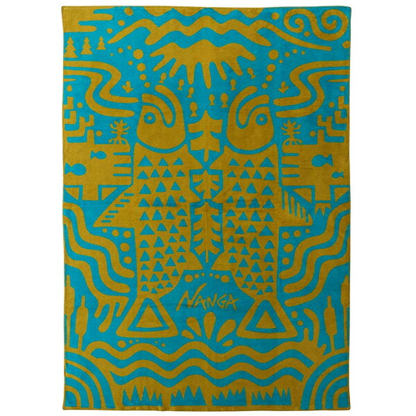 ナンガ NANGA オーシャンオブライフコットンブランケット シングル N1LEUCS4