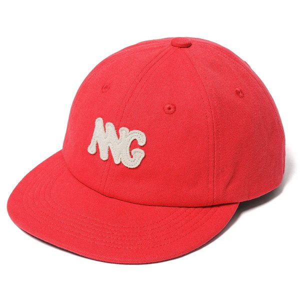 ナンガ NANGA キャンバス NNGロゴキャップ レッド フリーサイズ N2502-3A204A|TOPPIN