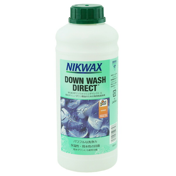 ニクワックス NIKWAX 洗剤 ダウンウォッシュダイレクト 1L EBE1K3