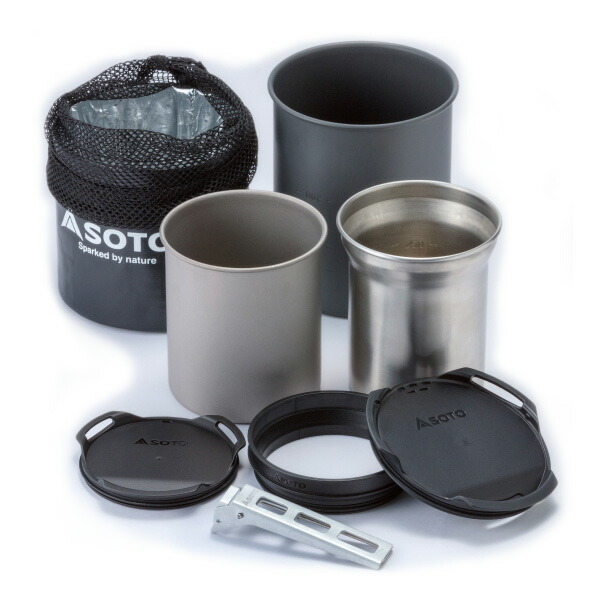 SOTO サーモスタック　クッカーコンボ　SOD-521　2セット　【新品】 楽天市場】ソト サーモスタッククッカーコンボ SOTO SOD-521