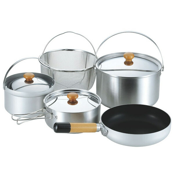 楽天市場】ベルモント チタンクッカーM 4点セット ケース付 BM-037