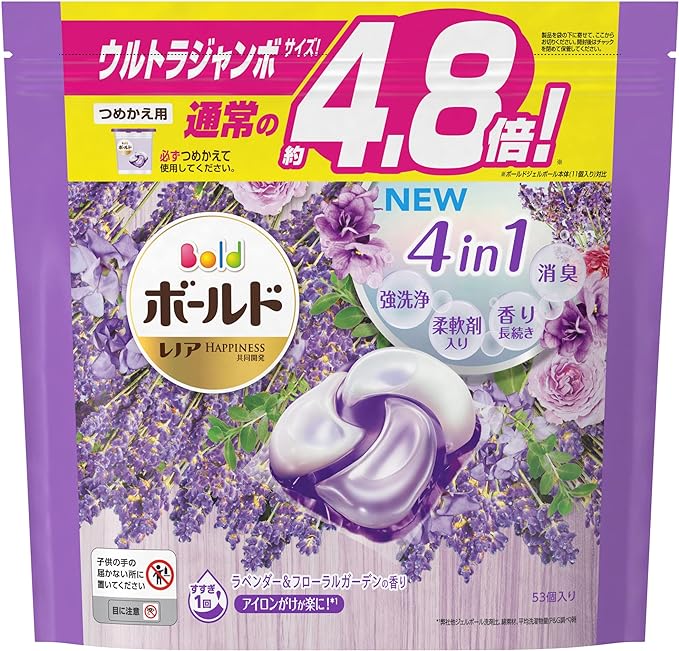 楽天市場】ボールド ジェルボール4D ラベンダー&フローラル