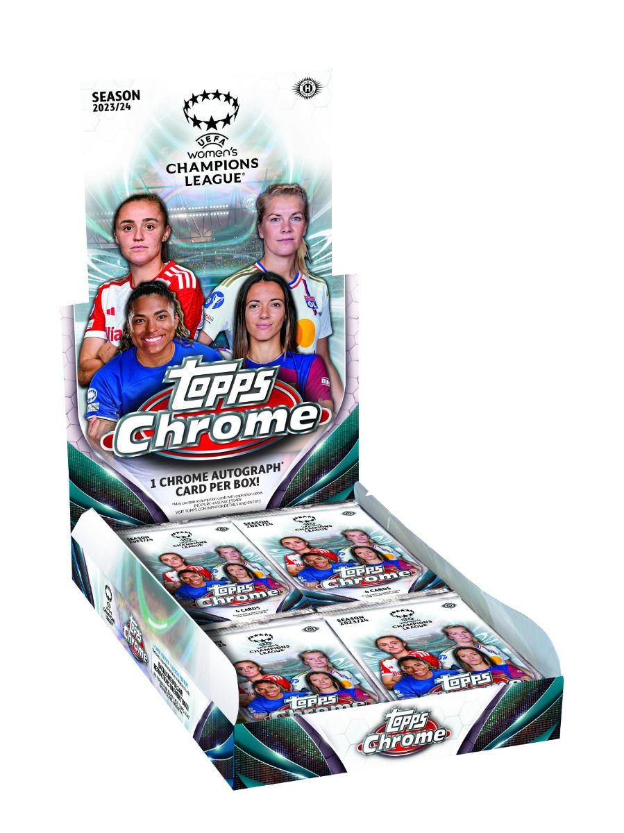 2024 Topps Women's UCL Chrome Soccer 2024 トップス UWCL 女子チャンピオンズリーグ クローム
