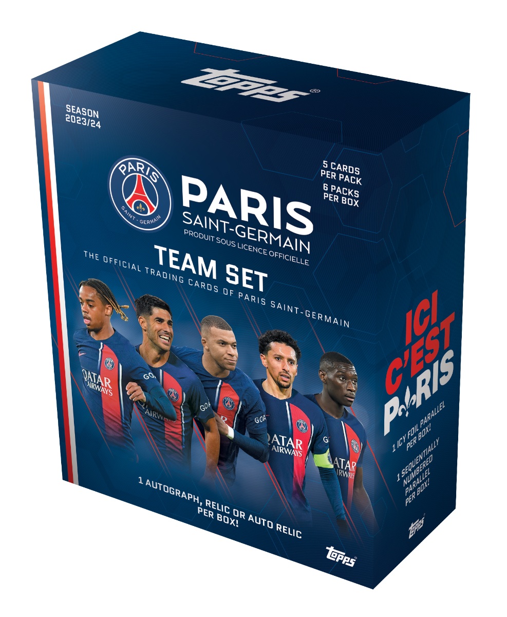 Topps Paris Saint-Germain2023-24 Team Set パリサンジェルマン チームセット