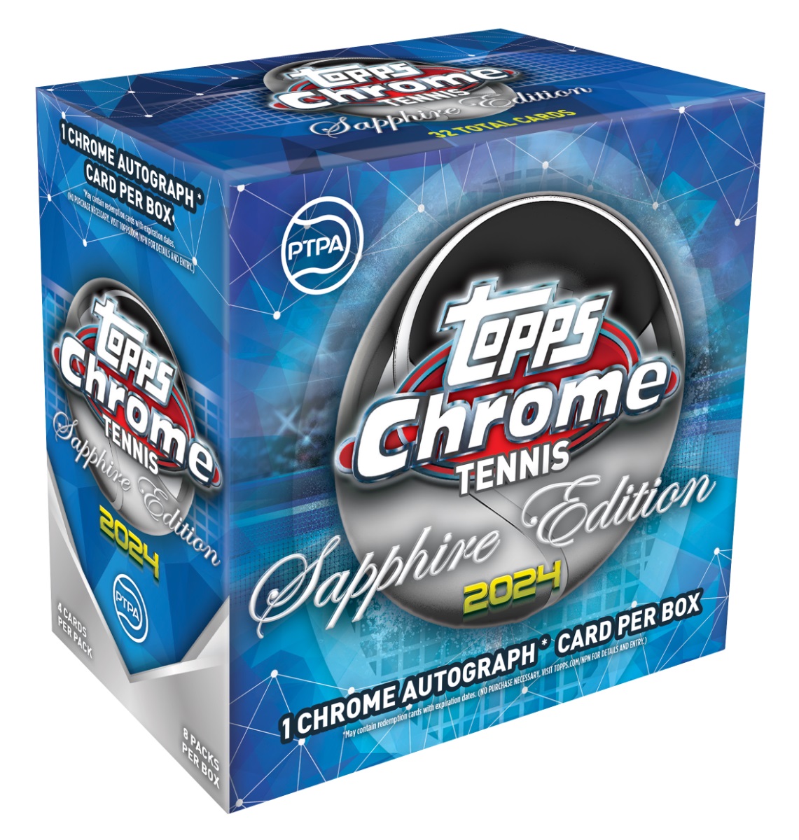 2024 Topps Chrome・・ Tennis Sapphire Edition クローム テニス サファイア エディション