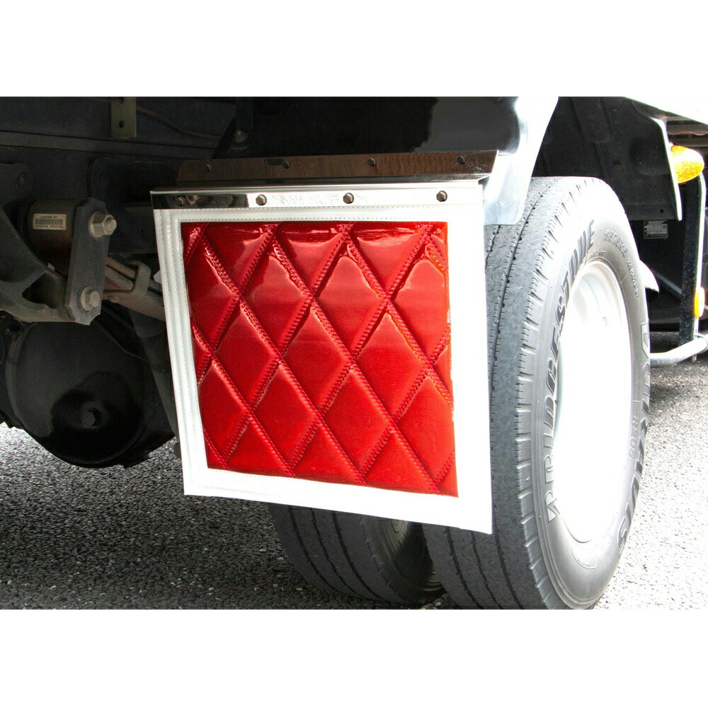 ジェットイノウエ 泥除け巻込防止板 ステンレス 4t車用