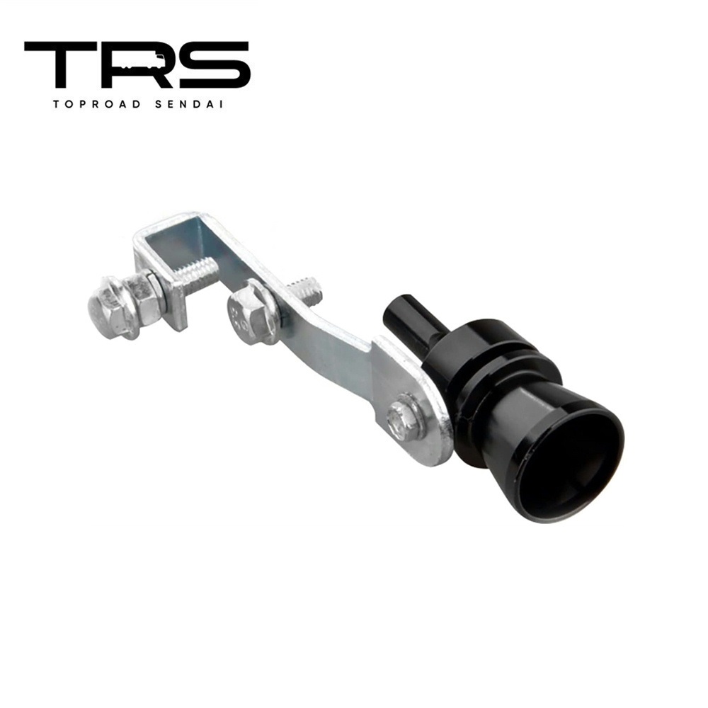 TRS マフラーホイッスル 笛 S 内径 32-43mm ブラック 328165画像