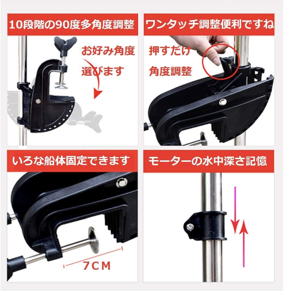 Top Star エレキテルモートル 60lb かれこれ0 9血気 12v 数最終生産物 612w 裁可無用 電動船外汐時 高出力 ゴムバッテーラ至適 作人受け合い 歳次 Vned Org