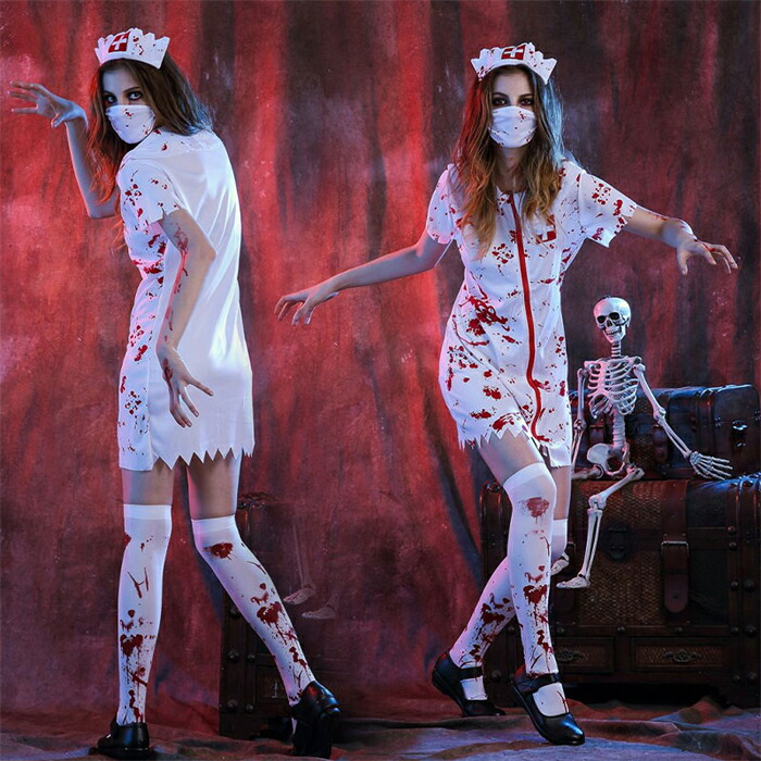 点滴 ホルダー ナース ゾンビ ハロウィン コスプレ 小物 インスタ映え